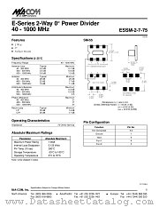ESSM-2-7-75 datasheet pdf Tyco Electronics
