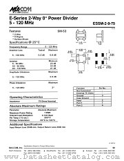 ESSM-2-9-75 datasheet pdf Tyco Electronics