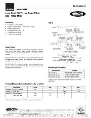 FL07-0001-G datasheet pdf Tyco Electronics