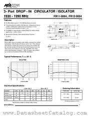 FR12-0004 datasheet pdf Tyco Electronics