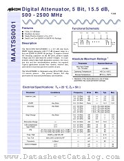 MAATSS0001TR datasheet pdf Tyco Electronics
