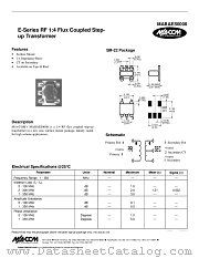 MABAES0008 datasheet pdf Tyco Electronics