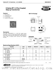 MABAES0010 datasheet pdf Tyco Electronics