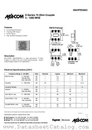 MACPES0050 datasheet pdf Tyco Electronics