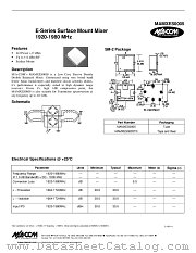 MAMXES0005 datasheet pdf Tyco Electronics