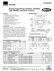 PH1090-550S datasheet pdf Tyco Electronics