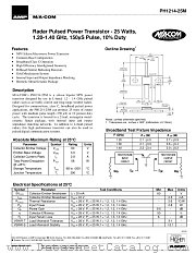 PH1214-25M datasheet pdf Tyco Electronics