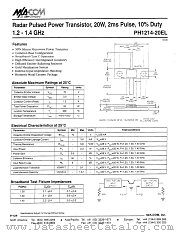PHI214-20EL datasheet pdf Tyco Electronics