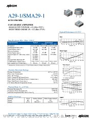 SMA29-1 datasheet pdf Tyco Electronics