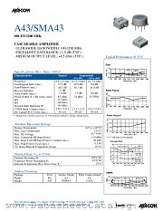 A43 datasheet pdf Tyco Electronics