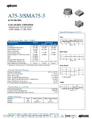 SMA75-3 datasheet pdf Tyco Electronics