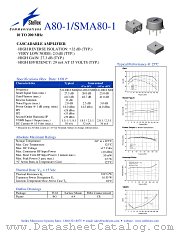 SMA80-1 datasheet pdf Tyco Electronics