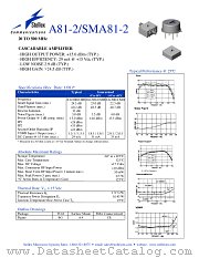 SMA81-2 datasheet pdf Tyco Electronics