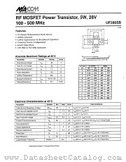 UF2805B datasheet pdf Tyco Electronics