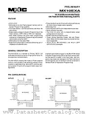 MX10EXA datasheet pdf Macronix International