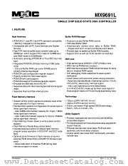 MX9691L datasheet pdf Macronix International