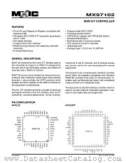MX97102QC datasheet pdf Macronix International