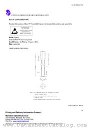 LC461MBL4-95G datasheet pdf Marktech Optoelectronics