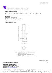 LC461MHR4-95G datasheet pdf Marktech Optoelectronics