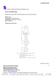 LC503MBL1-06Q datasheet pdf Marktech Optoelectronics