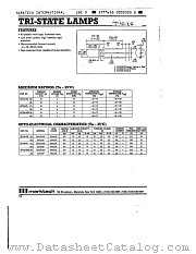 MT116-YG datasheet pdf Marktech Optoelectronics
