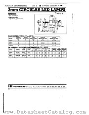MT206-Y datasheet pdf Marktech Optoelectronics