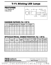 MT2118F-G datasheet pdf Marktech Optoelectronics