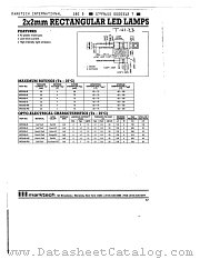 MT2160-HR datasheet pdf Marktech Optoelectronics