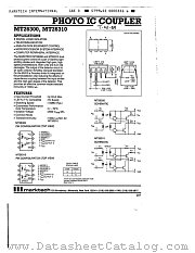 MT26300 datasheet pdf Marktech Optoelectronics