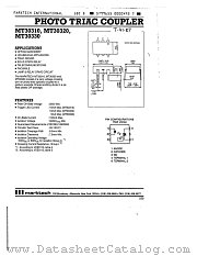 MT30310 datasheet pdf Marktech Optoelectronics