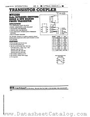 MT5330 datasheet pdf Marktech Optoelectronics
