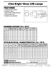 MT7333-UR datasheet pdf Marktech Optoelectronics