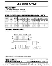 MTA7072-O datasheet pdf Marktech Optoelectronics