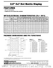 MTAN7120M-21C datasheet pdf Marktech Optoelectronics