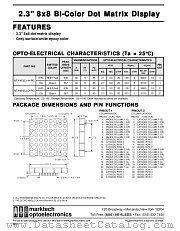 MTAN6323-AG datasheet pdf Marktech Optoelectronics