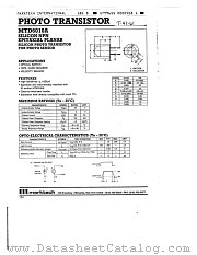 MTD6010A datasheet pdf Marktech Optoelectronics