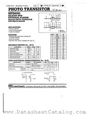 MTD6060 datasheet pdf Marktech Optoelectronics