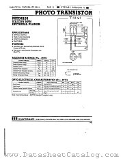 MTD6160 datasheet pdf Marktech Optoelectronics