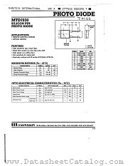 MTD7030 datasheet pdf Marktech Optoelectronics