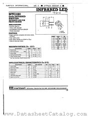 MTE1080 datasheet pdf Marktech Optoelectronics