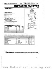 MTE108CL datasheet pdf Marktech Optoelectronics