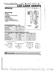 MTG813B datasheet pdf Marktech Optoelectronics