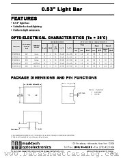 MTLB4160-HR datasheet pdf Marktech Optoelectronics