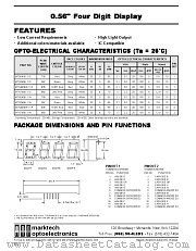 MTN5456-11C datasheet pdf Marktech Optoelectronics
