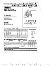 MTRS9040 datasheet pdf Marktech Optoelectronics