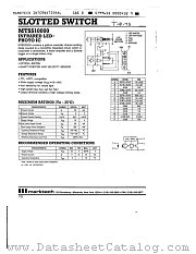 MTSS10000 datasheet pdf Marktech Optoelectronics