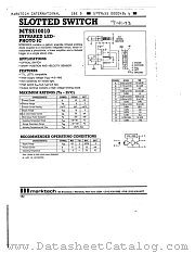 MTSS10010 datasheet pdf Marktech Optoelectronics
