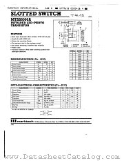 MTSS8000A datasheet pdf Marktech Optoelectronics