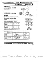 MTSS8040 datasheet pdf Marktech Optoelectronics