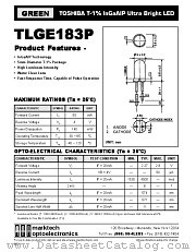 TLGE183P datasheet pdf Marktech Optoelectronics